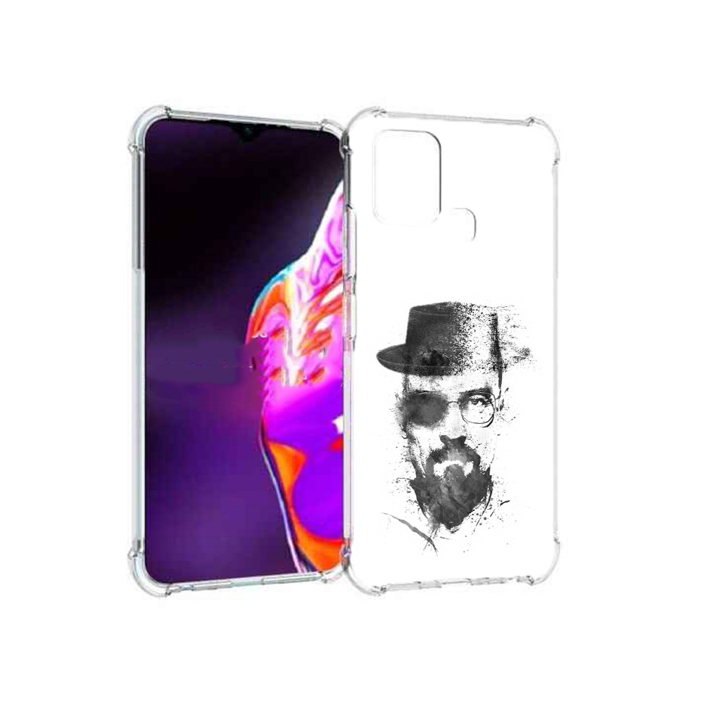 

Чехол MyPads Tocco для Infinix Hot 10s загадочный человек, Прозрачный, Tocco