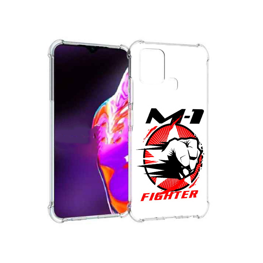 

Чехол MyPads Tocco для Infinix Hot 10s единоборства М-1, Прозрачный, Tocco