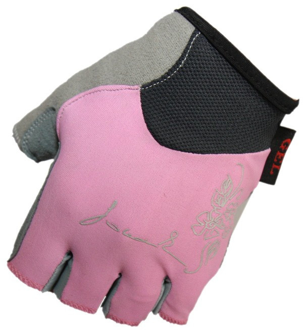 

Велоперчатки Polednik CHLORIS р. 7 XS розовые, эластичный верх, замшевая ладошка с гелем