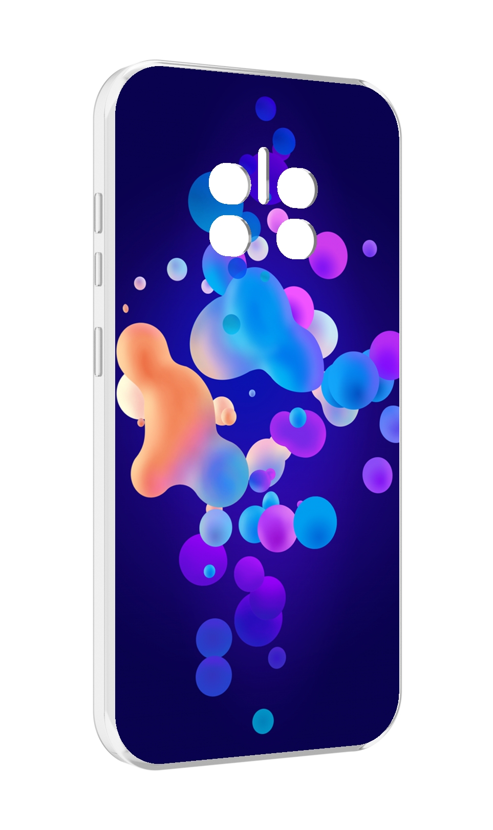 

Чехол MyPads абстрактные-пузырьки для Doogee V11, Прозрачный, Tocco