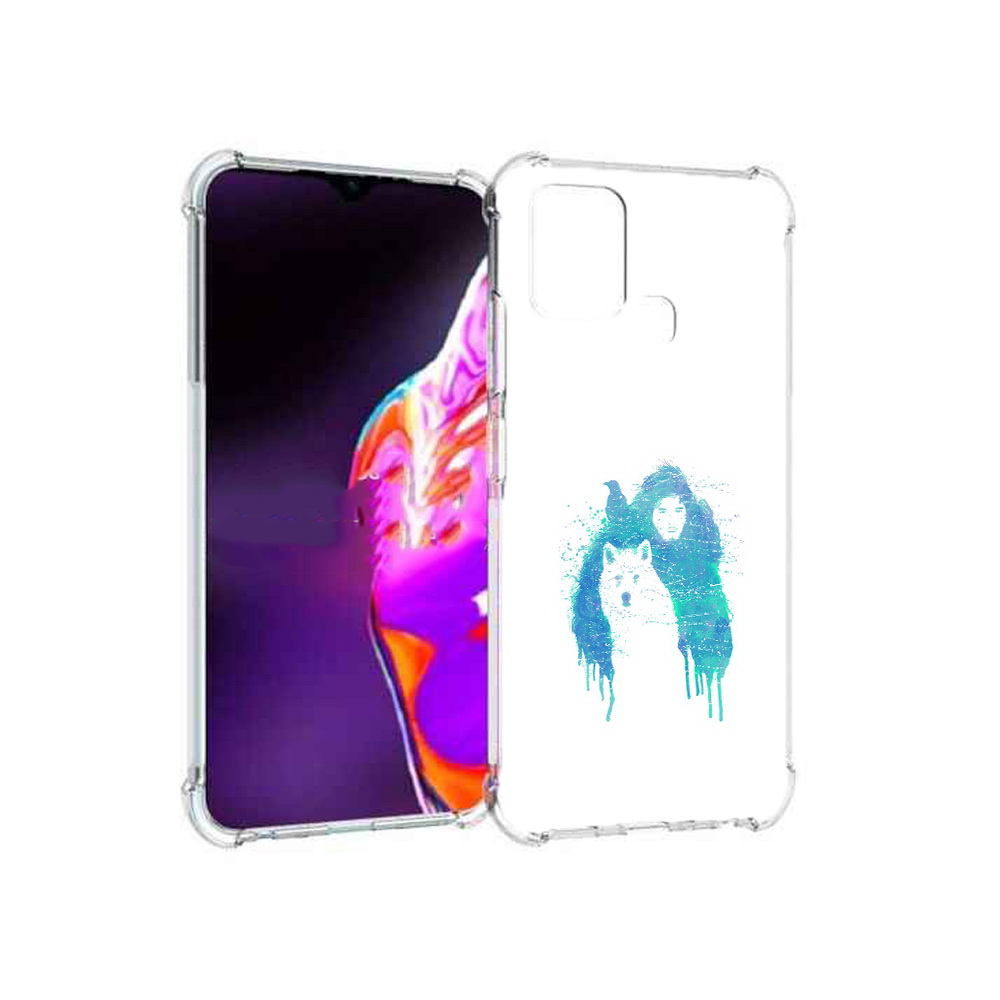 

Чехол MyPads Tocco для Infinix Hot 10s джон сноу, Прозрачный, Tocco