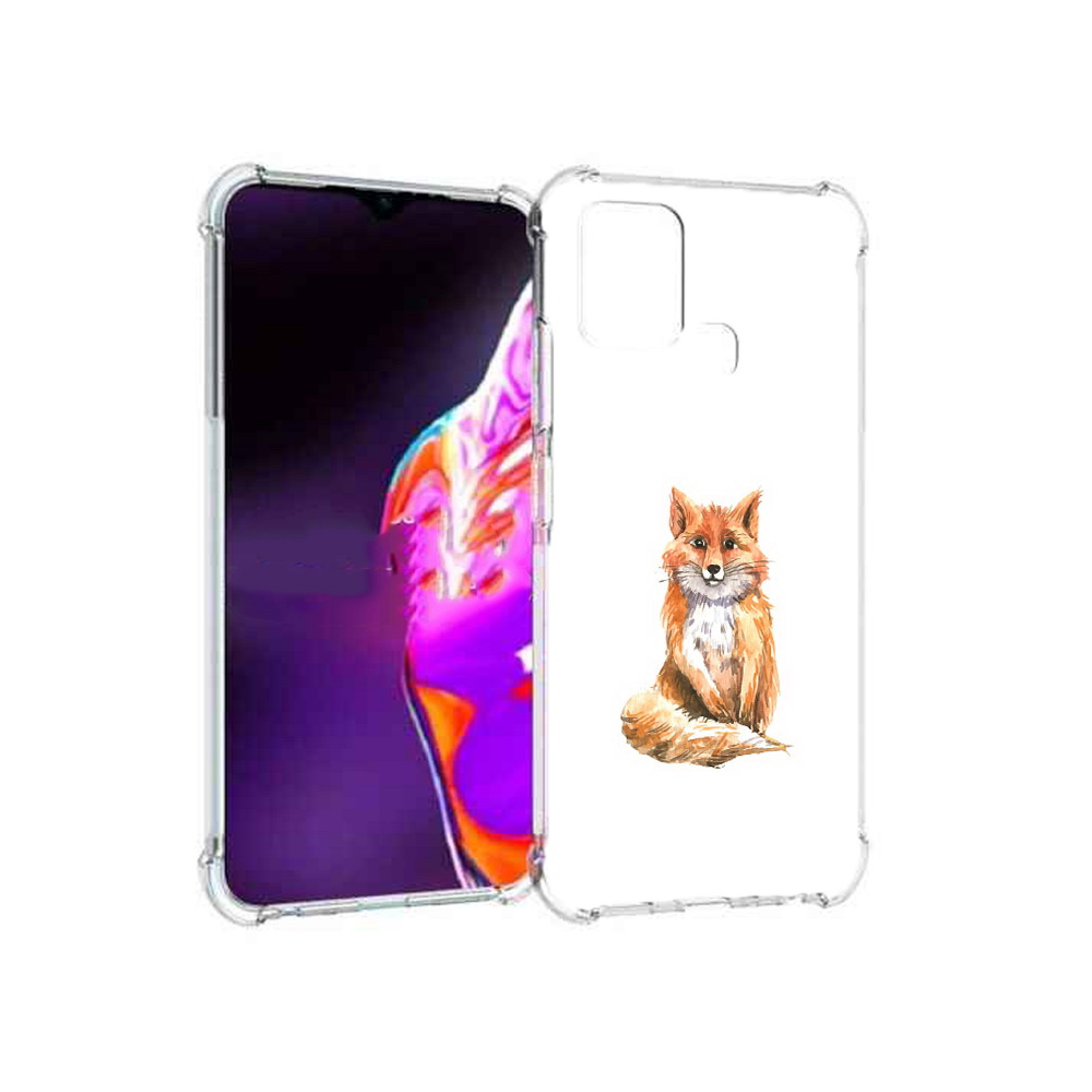 

Чехол MyPads Tocco для Infinix Hot 10s детская лиса, Прозрачный, Tocco