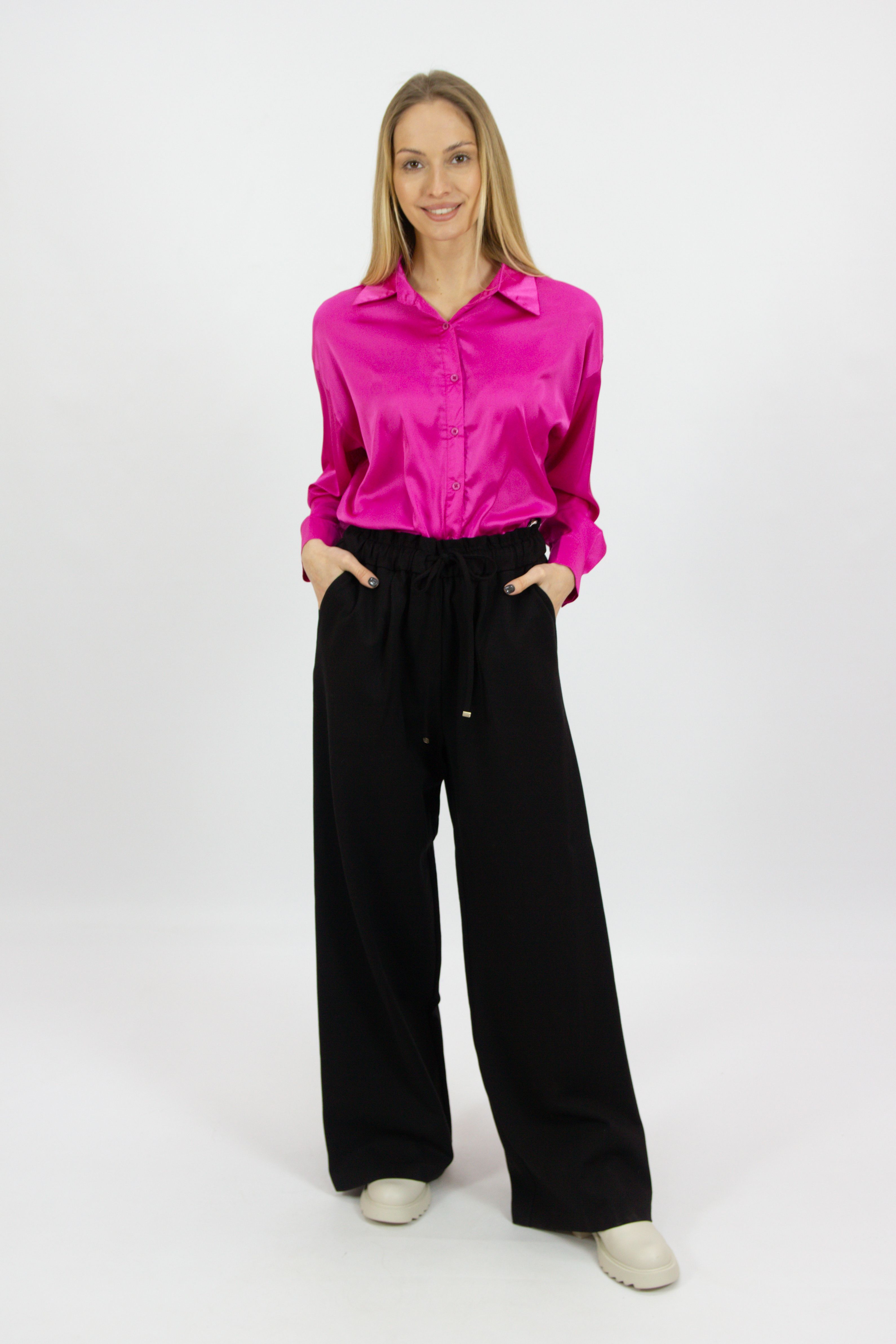

Брюки женские 365 clothes 15448411.00 черные 54 RU, Черный, 15448411.00