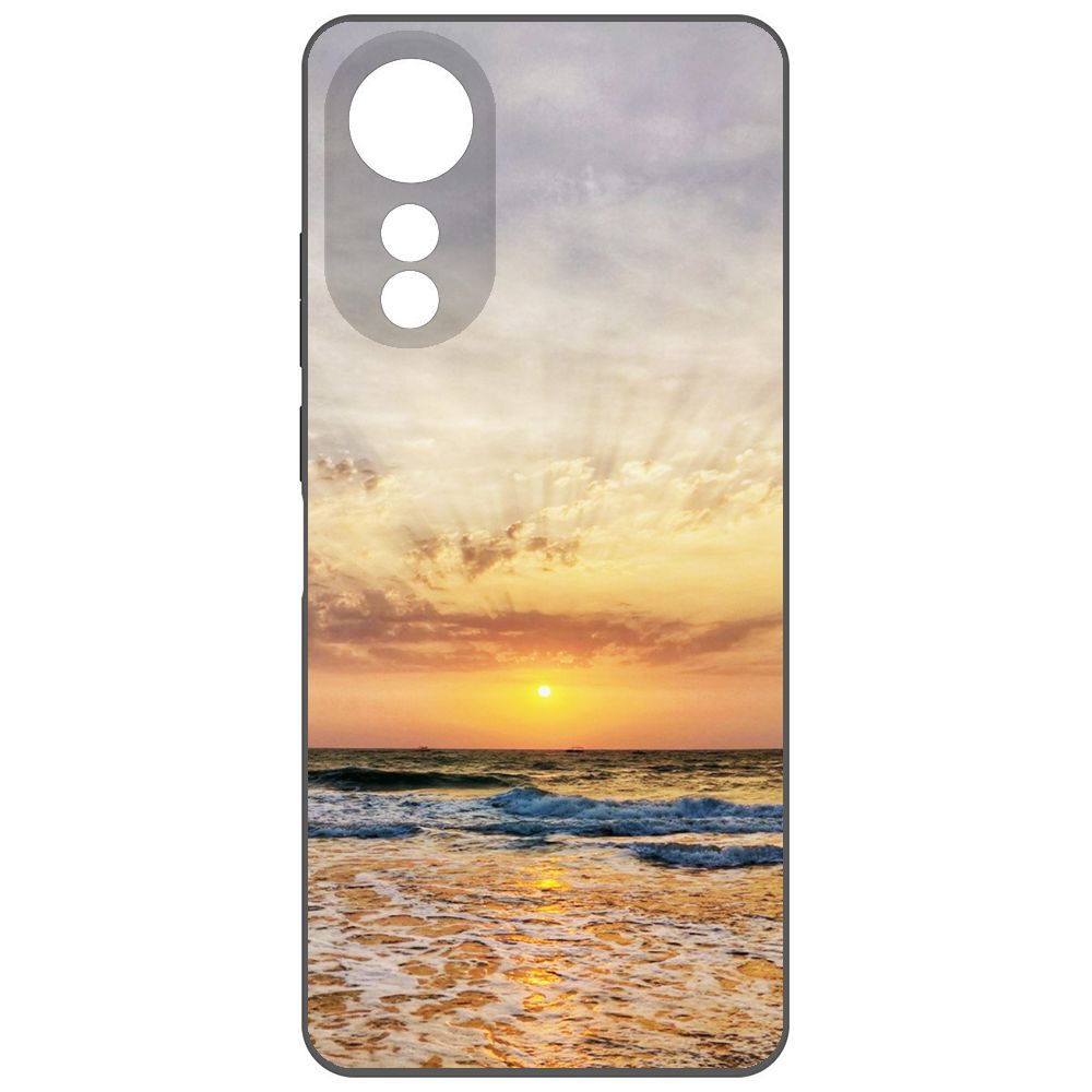 

Чехол-накладка Krutoff Soft Case Индия, Пляжи Гоа для Oppo A78 4G черный