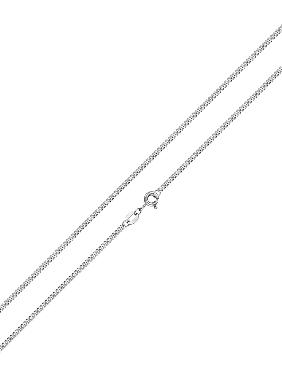 

Цепочка из золота 50 см MIUZ Diamonds (Московский ювелирный завод) C30-NC18-002-3-050, Серебристый, C30-NC18-002-3-050