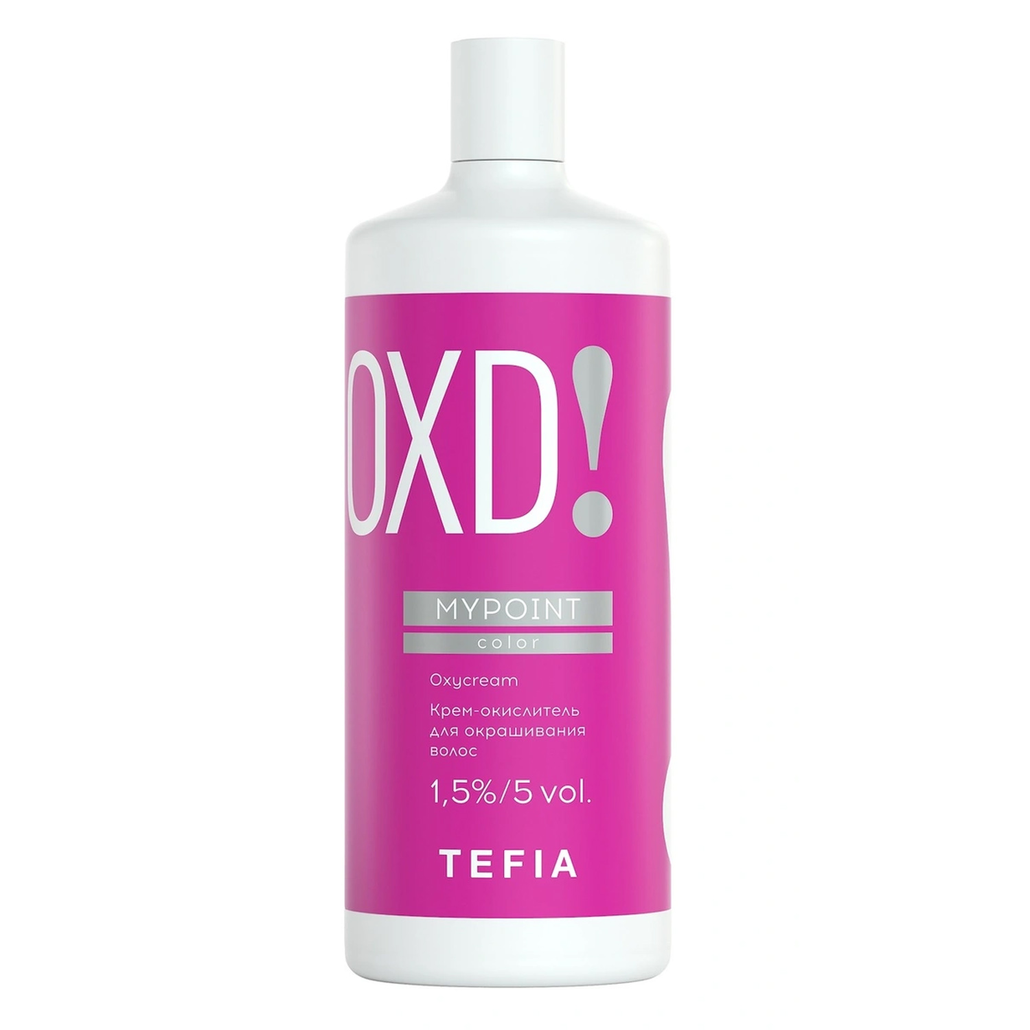 Купить Оксидант Tefia Mypoint Color Oxycream, Крем-окислитель для окрашивания волос, 1, 5%, 900 мл