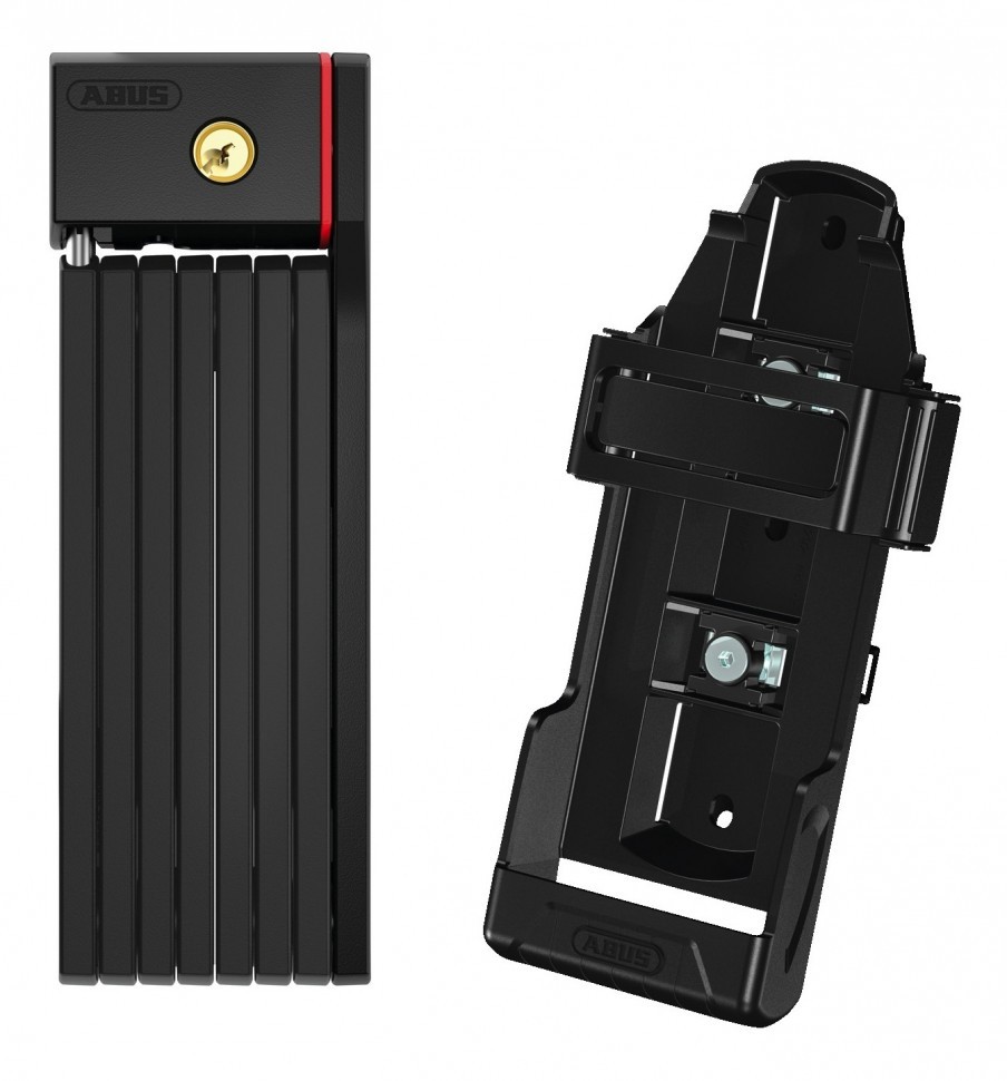 

Велозамок складной сегментный ABUS BORDO uGrip 5700K/100, с ключом, черный, Bordo big uGrip 5700