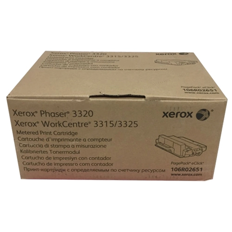 

Картридж для лазерного принтера Xerox 106R02651 Black, оригинальный, Черный