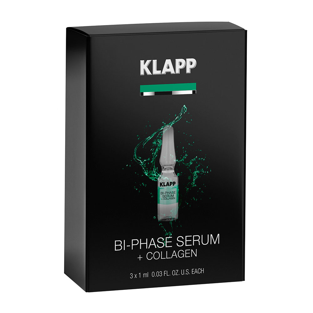 Двухфазная сыворотка Klapp Bi-Phase Serum +COLLAGEN 3x1мл