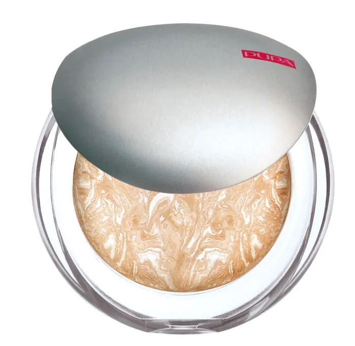 Пудра Pupa компактная запеченная Luminys Baked Face Powder тон 01 Ivory Beige