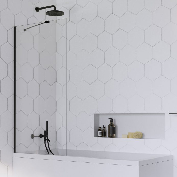 

Radaway Шторка на ванну Radaway Idea Black PNJ II 50