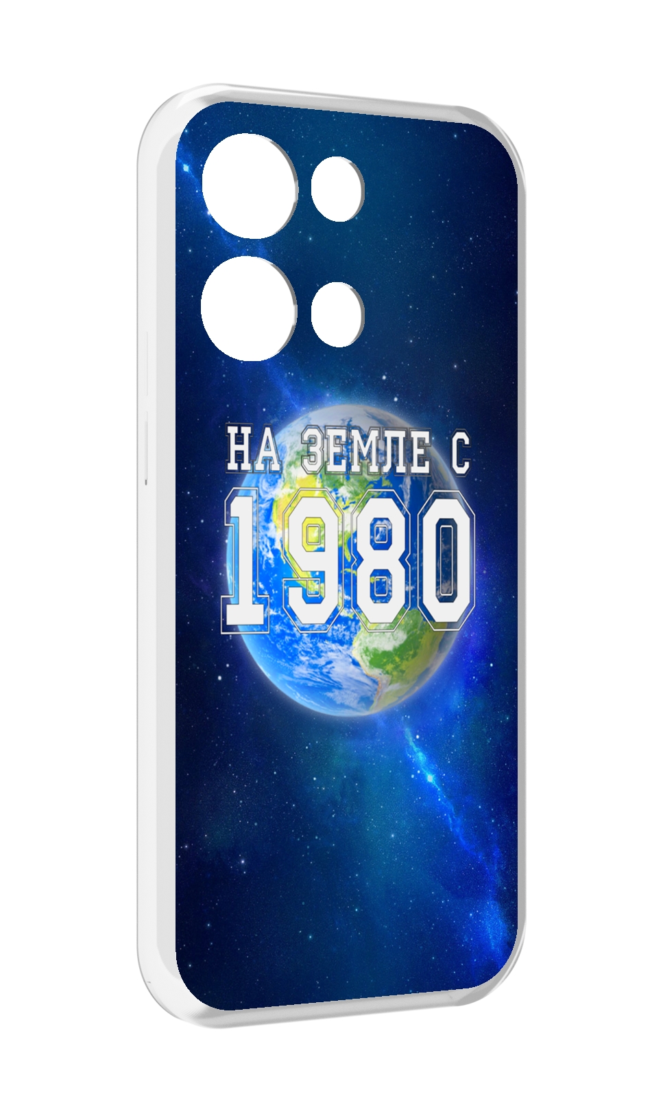 

Чехол MyPads На-Земле-с-1980 для OPPO Reno8 Pro, Прозрачный, Tocco