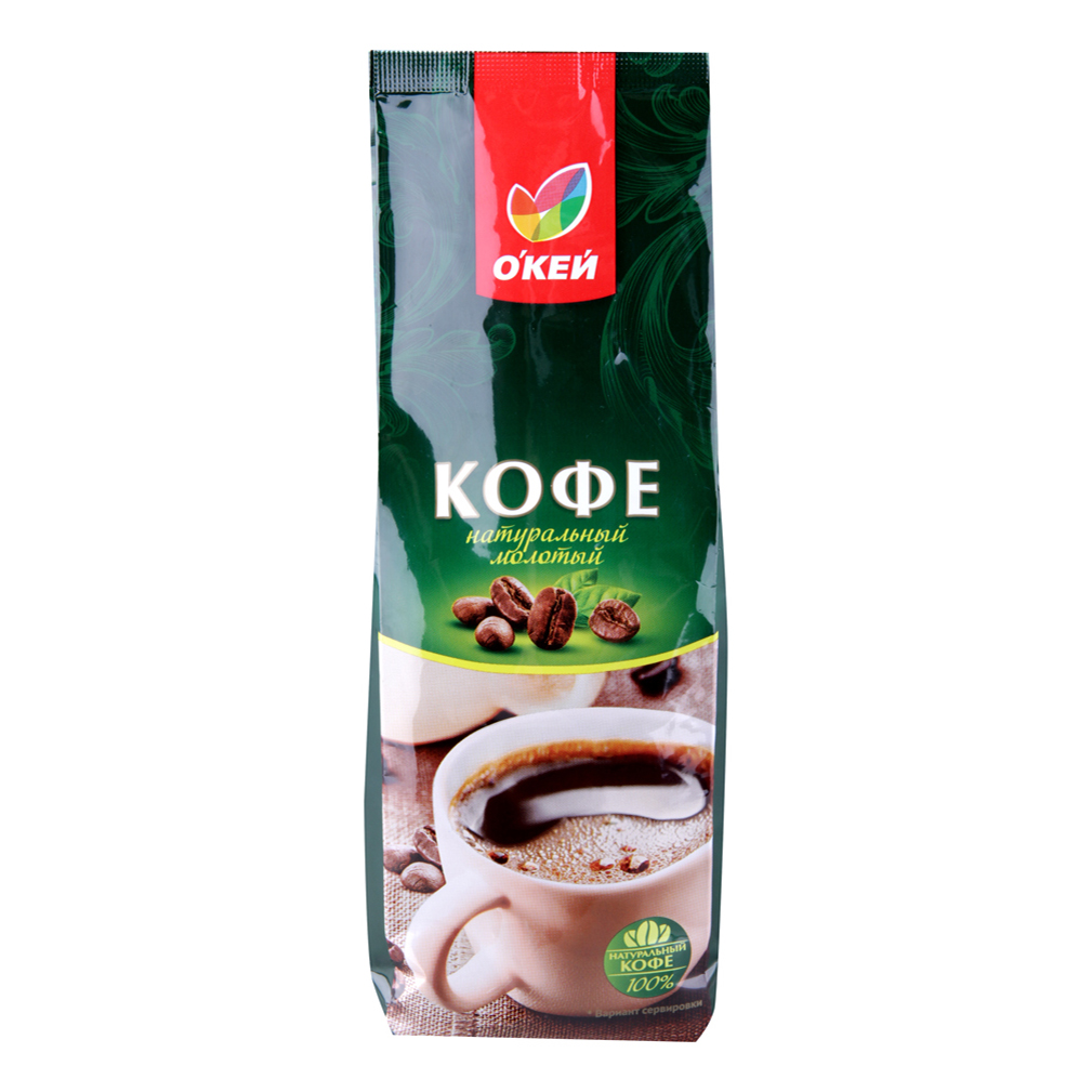 

Кофе Окей молотый 250 г