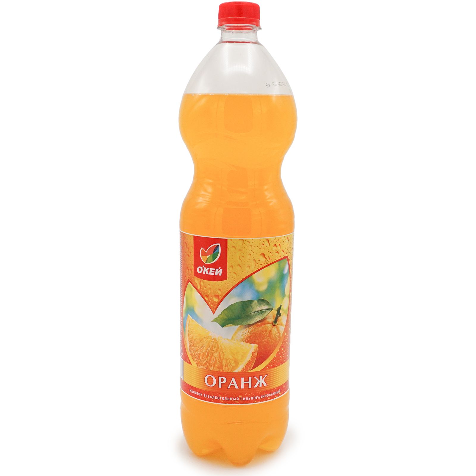 Газированный напиток Окей Оранж 1,5 л