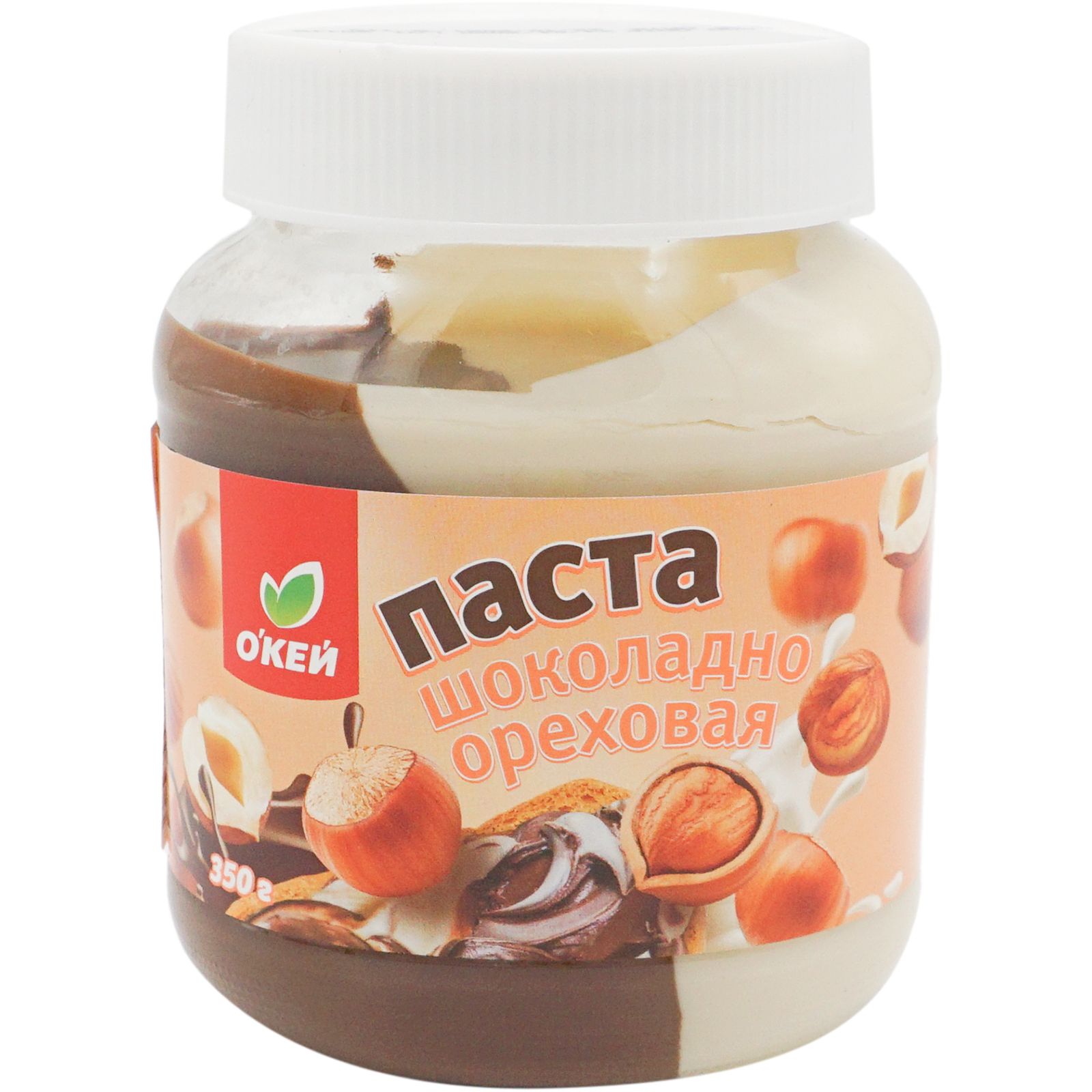 

Паста О'кей Дуо шоколадно-ореховая 350 г