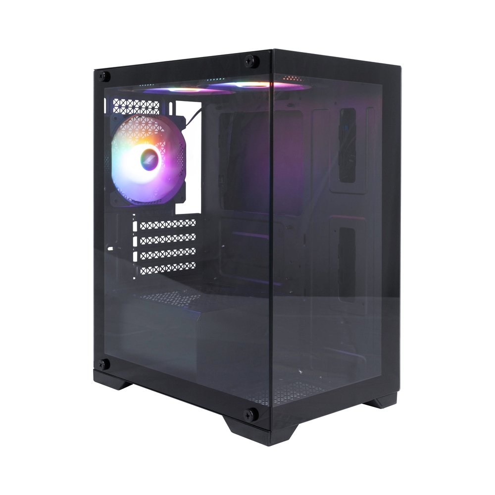 

Корпус компьютерный 1STPLAYER MIKU Mi2 Black Mi2-BK-3F1, Mi2-BK-3F1