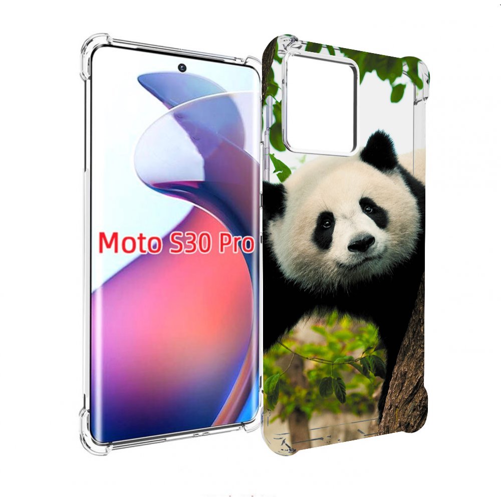 

Чехол MyPads Панда-на-дереве для Motorola Moto S30 Pro, Прозрачный, Tocco
