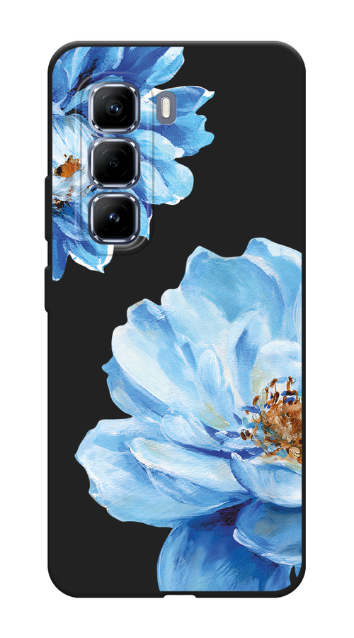 

Чехол Awog на Infinix Hot 50 Pro "Голубые клематисы", Голубой, 3106952-1