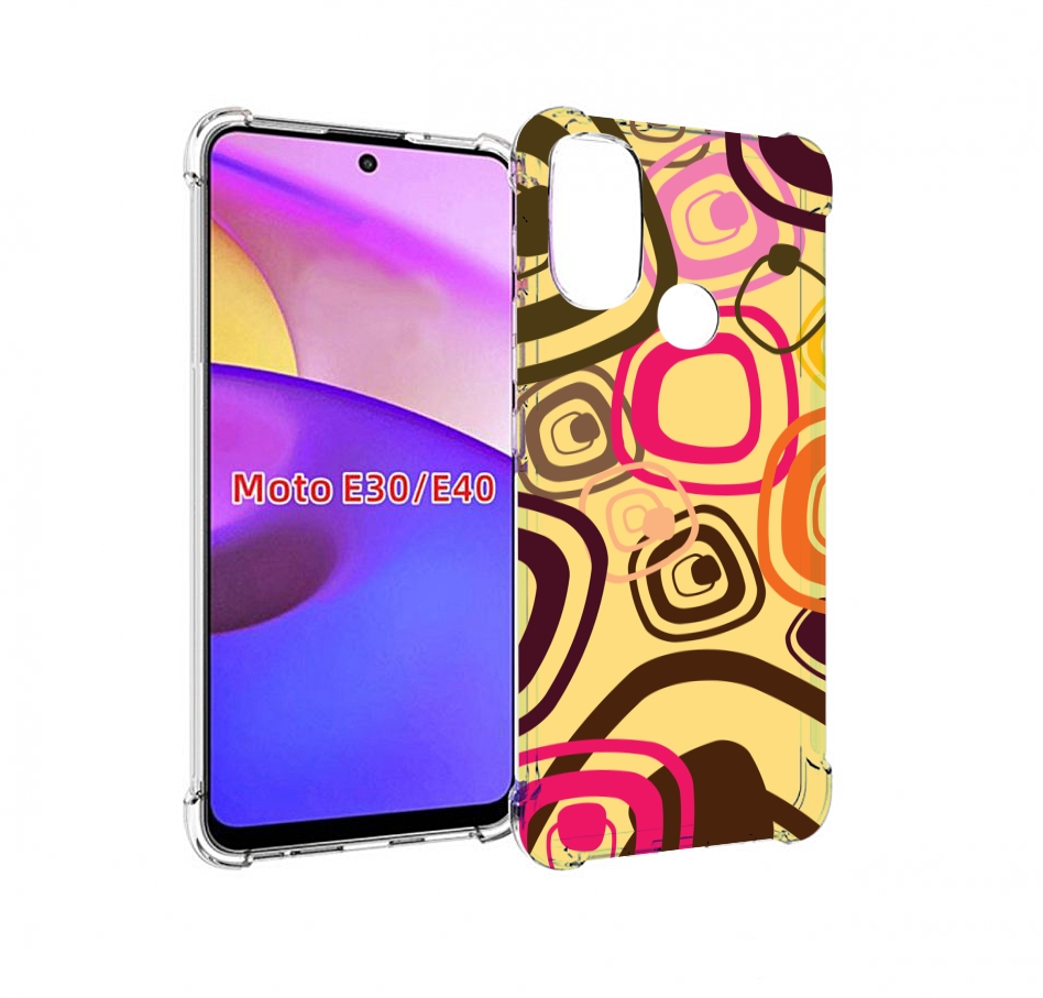 

Чехол бампер MyPads абстракция-на-желтом-фоне для Motorola Moto, Прозрачный, Tocco