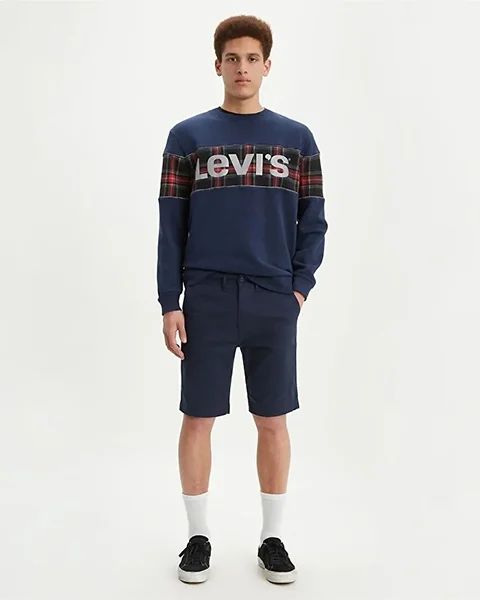 

Шорты бермуды мужские Levi's 5243800040 синие 36, Синий, 5243800040