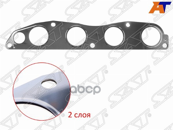 SAT ST-1555A555 Прокладка выпускного коллектора MITSUBISHI ASXCOLTLANCER X 4A914A92 15 1036₽