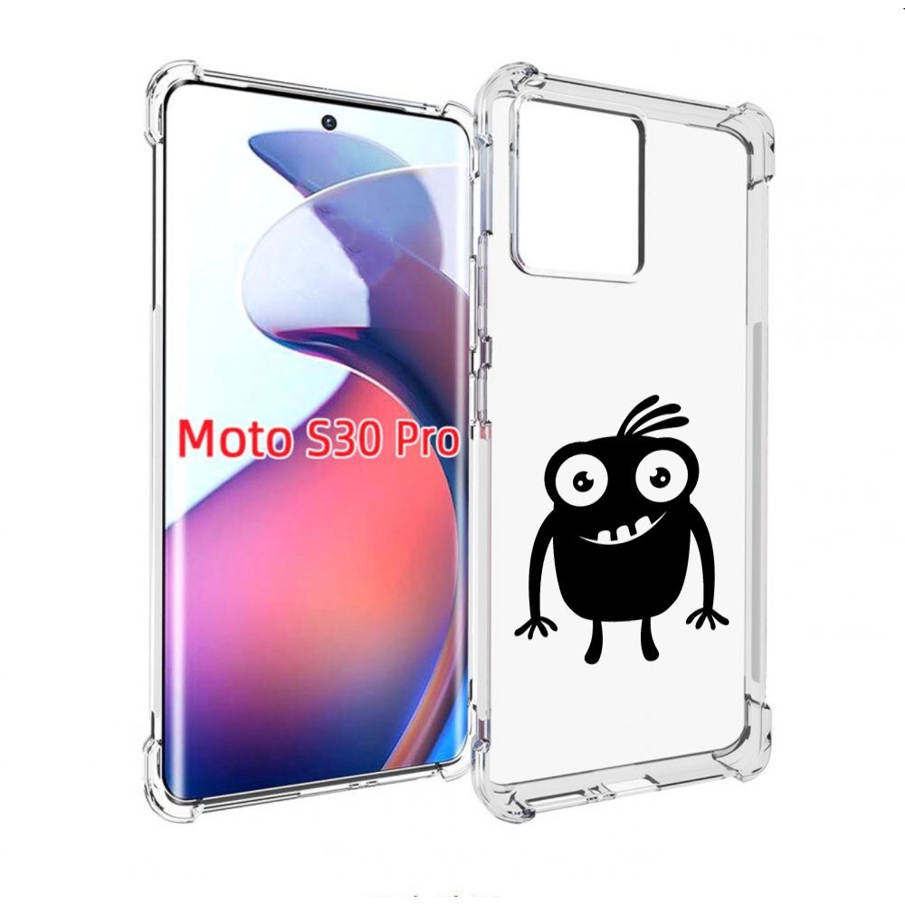 

Чехол MyPads Масяня для Motorola Moto S30 Pro, Прозрачный, Tocco