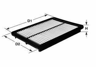 

Фильтр воздушный двигателя Clean filters MA1309