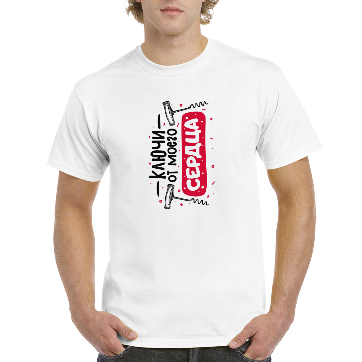 

Футболка унисекс CoolPodarok 58M04874 белая 58 RU, Белый, 58M04874