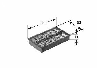 

Фильтр воздушный двигателя Clean filters MA1062