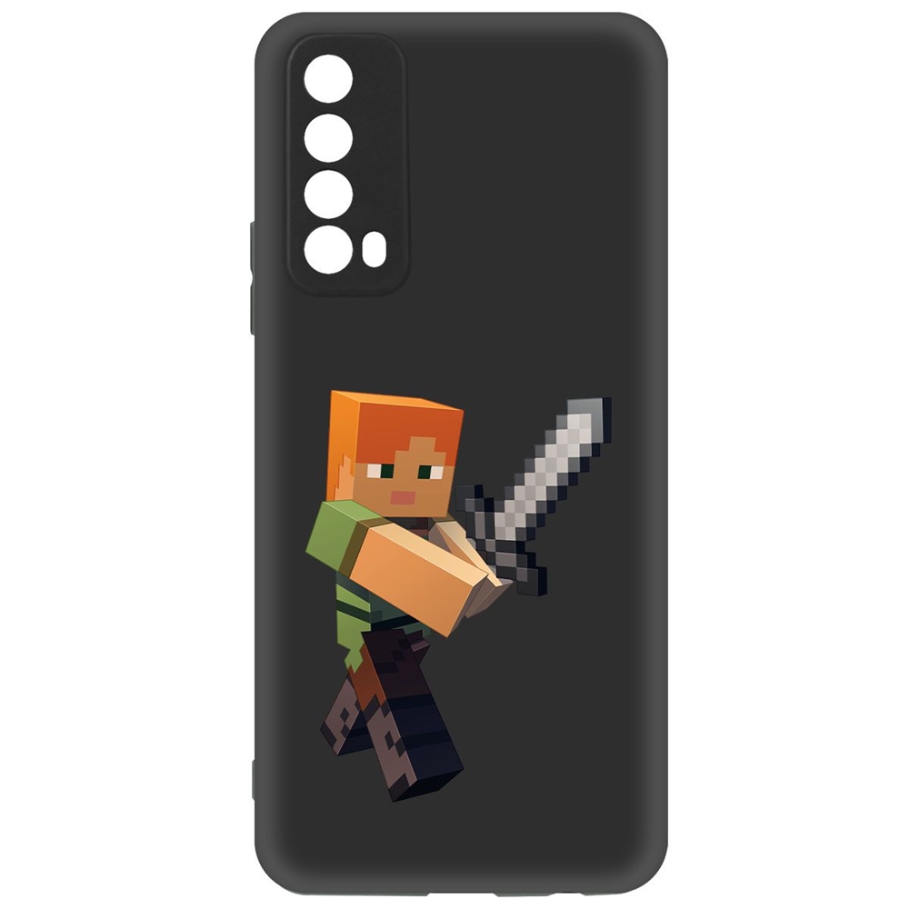 Чехол-накладка Софт Minecraft-Алекс для Huawei P Smart 2021
