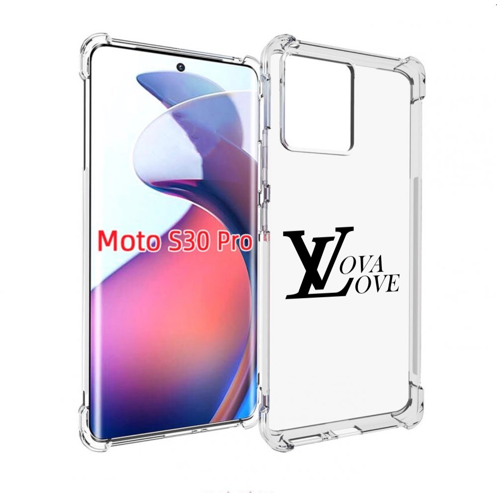 

Чехол MyPads Лова-лове для Motorola Moto S30 Pro, Прозрачный, Tocco