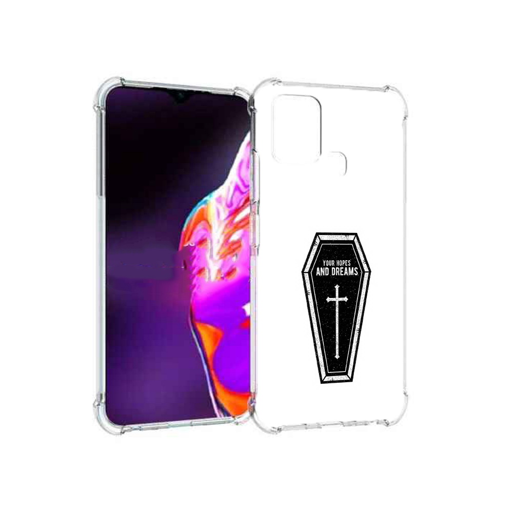

Чехол MyPads Tocco для Infinix Hot 10s гроб с мечтами, Прозрачный, Tocco