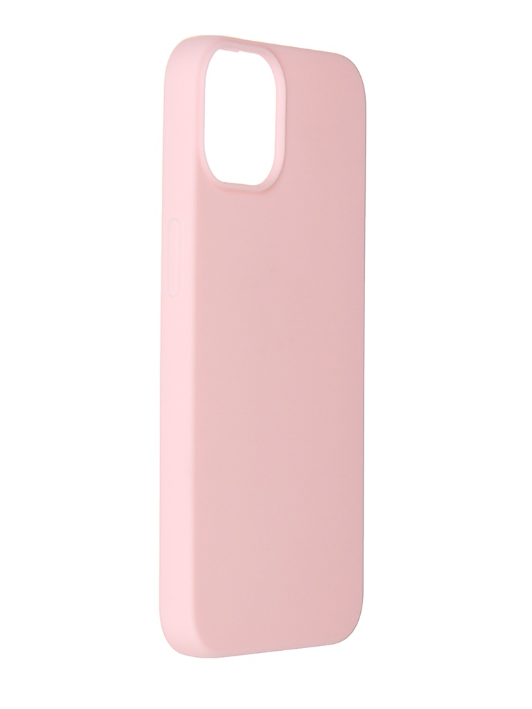 фото Чехол alwio для apple iphone 13 silicone soft touch light pink asti13pk