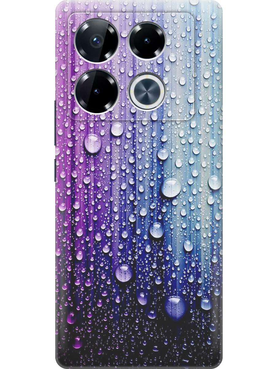 

Силиконовый чехол на Infinix Note 40 Pro / 40 Pro 5g / 40 Pro+ 5g с принтом 800934, Прозрачный;голубой;фиолетовый, 782627041