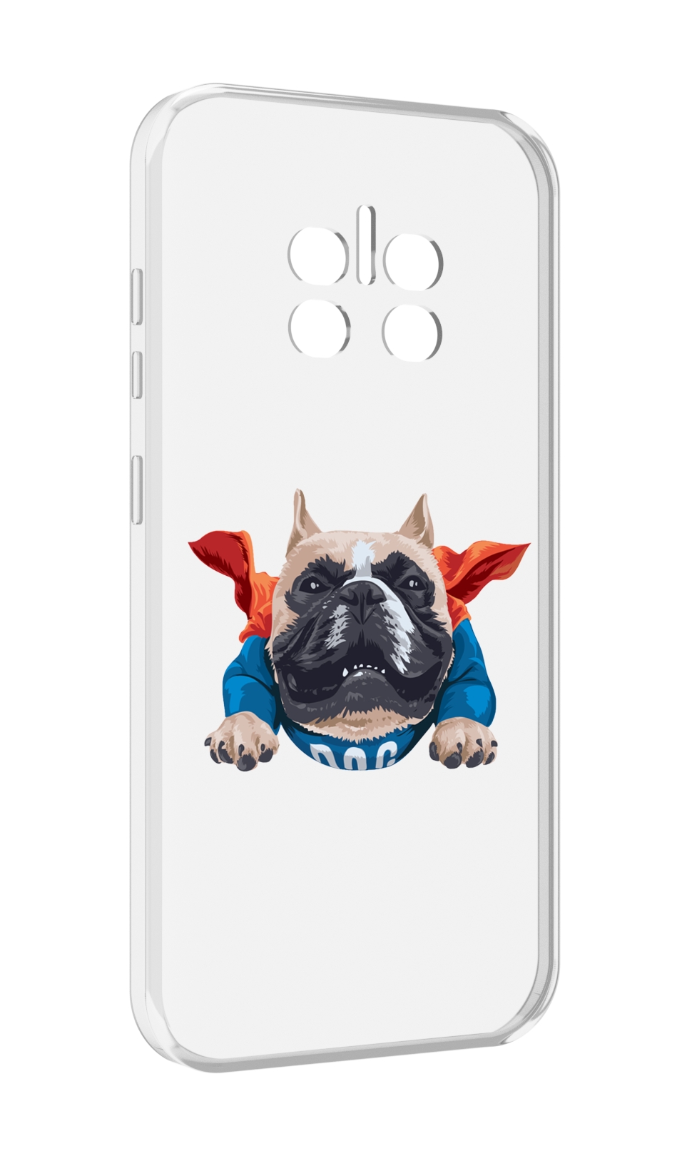 

Чехол MyPads Супер-Дог для Doogee V11, Прозрачный, Tocco