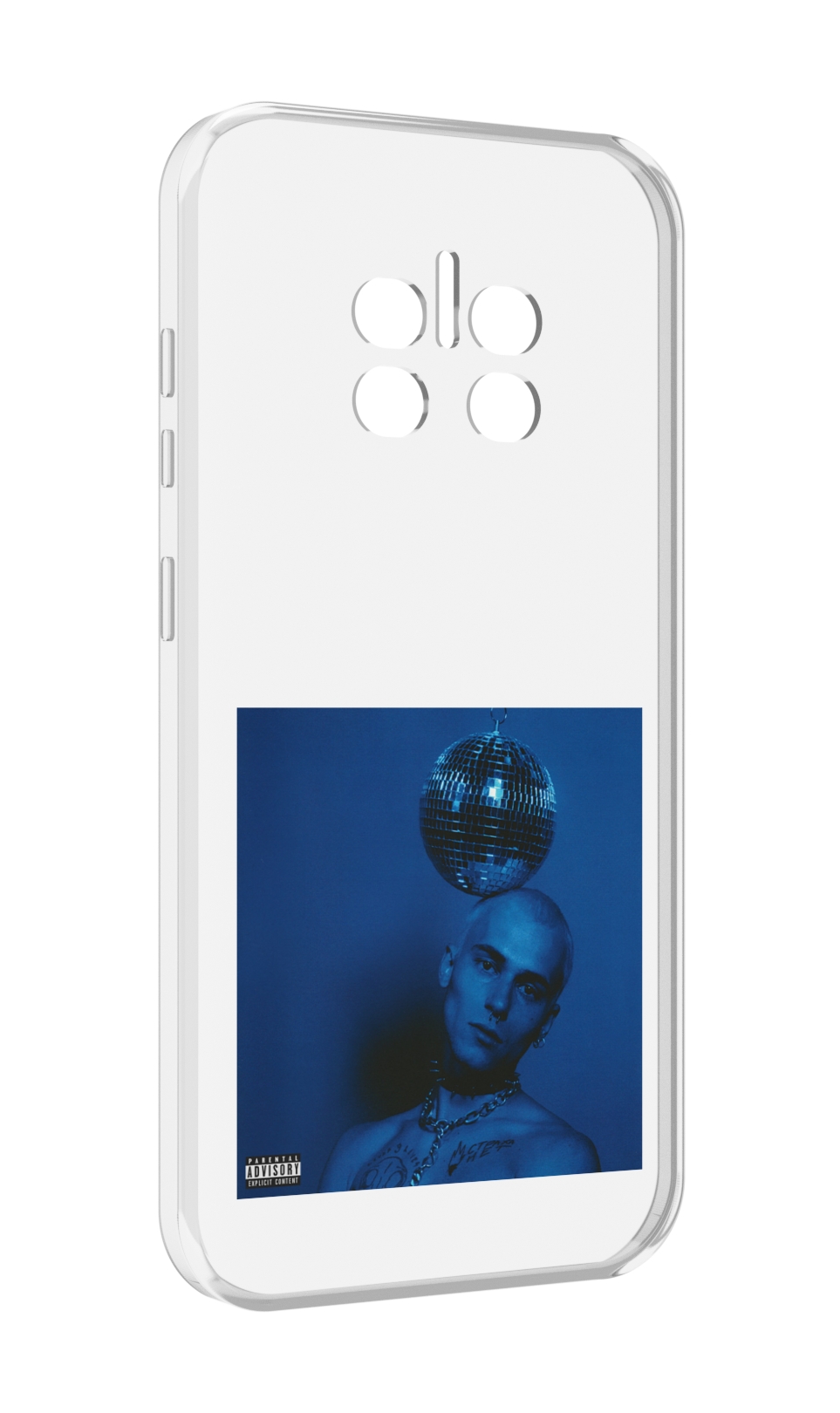 

Чехол MyPads Страха нет OFFMi для Doogee V11, Прозрачный, Tocco