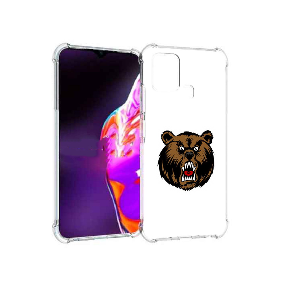 

Чехол MyPads Tocco для Infinix Hot 10s бурый, Прозрачный, Tocco