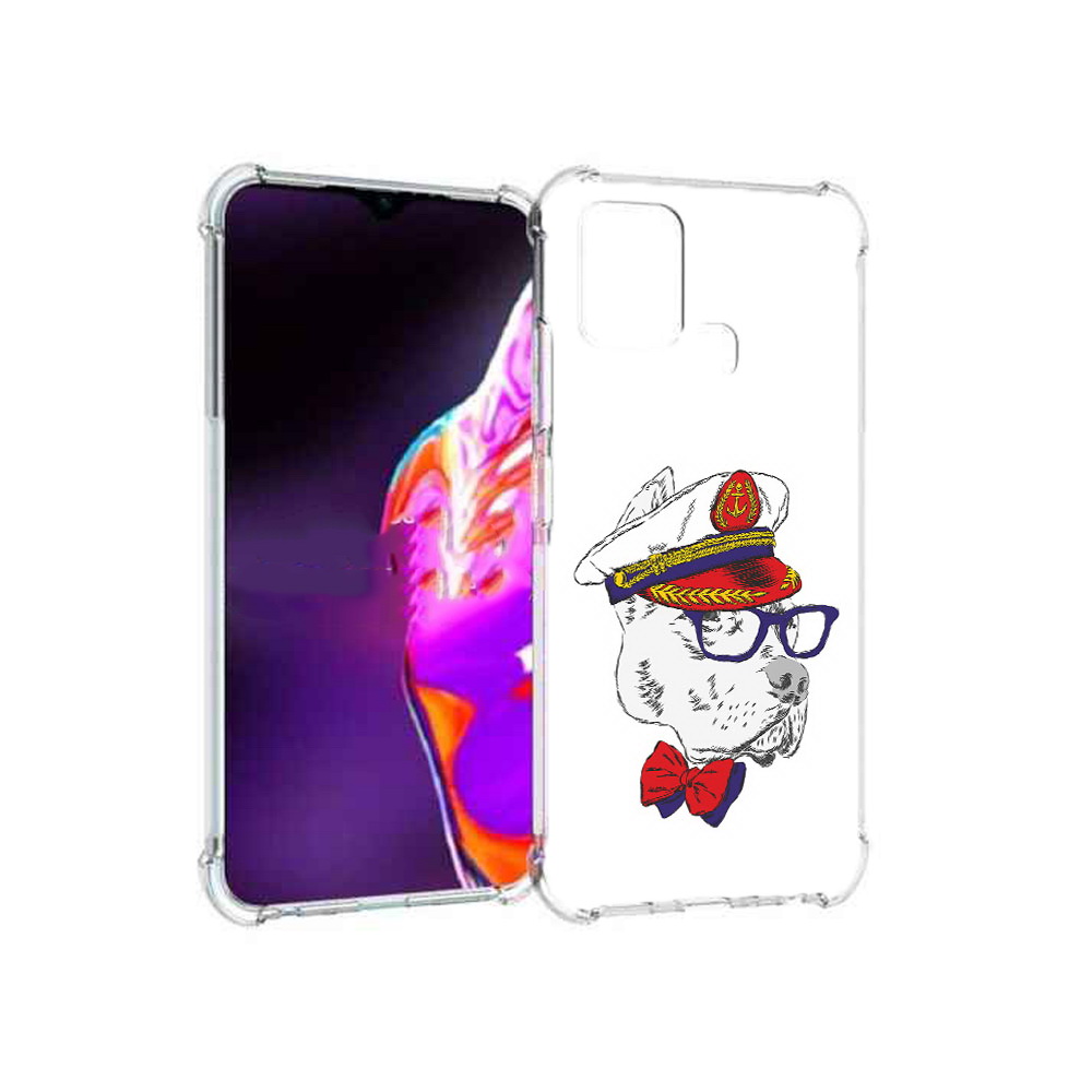 

Чехол MyPads Tocco для Infinix Hot 10s бульдог, Прозрачный, Tocco