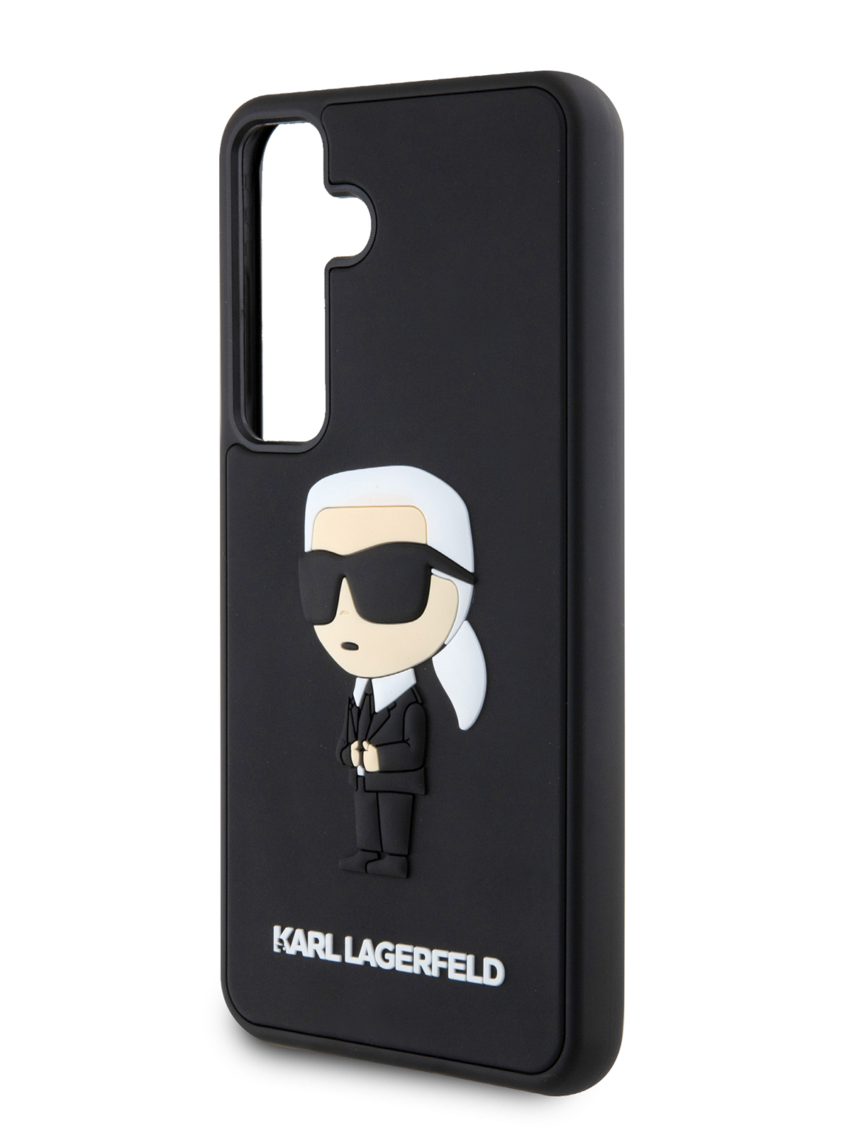 

Чехол Karl Lagerfeld для Galaxy S24 3D Rubber NFT Karl Ikonik Hard Black, Черный