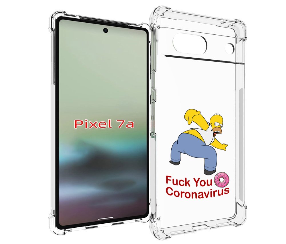 

Чехол MyPads корона-уходи для Google Pixel 7A, Tocco