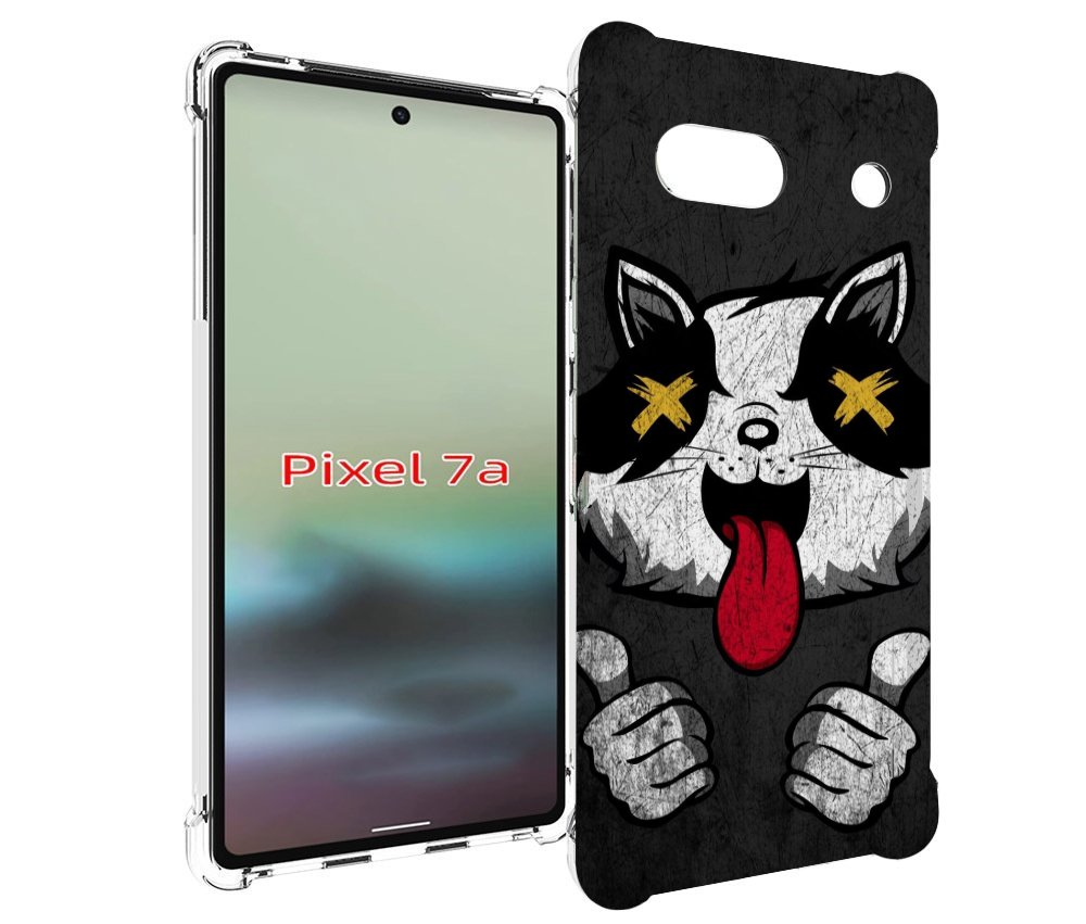 

Чехол MyPads классный зверек для Google Pixel 7A, Tocco