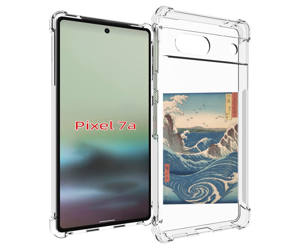

Чехол MyPads картинка волны водоворот для Google Pixel 7A, Tocco