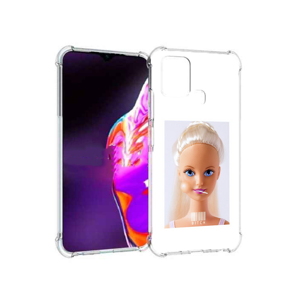 

Чехол MyPads Tocco для Infinix Hot 10s барби, Прозрачный, Tocco