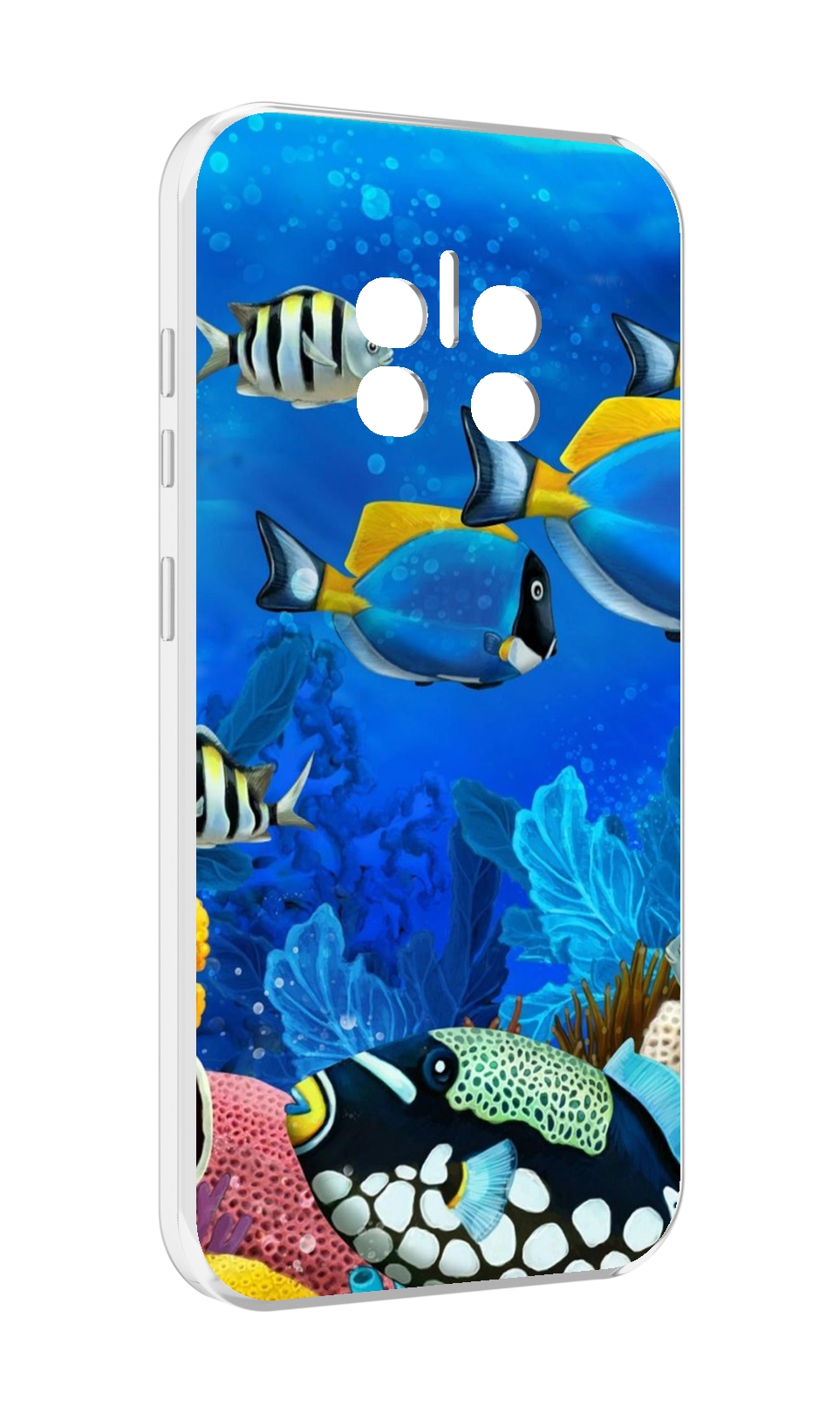 Чехол MyPads Рыбки для Doogee V11