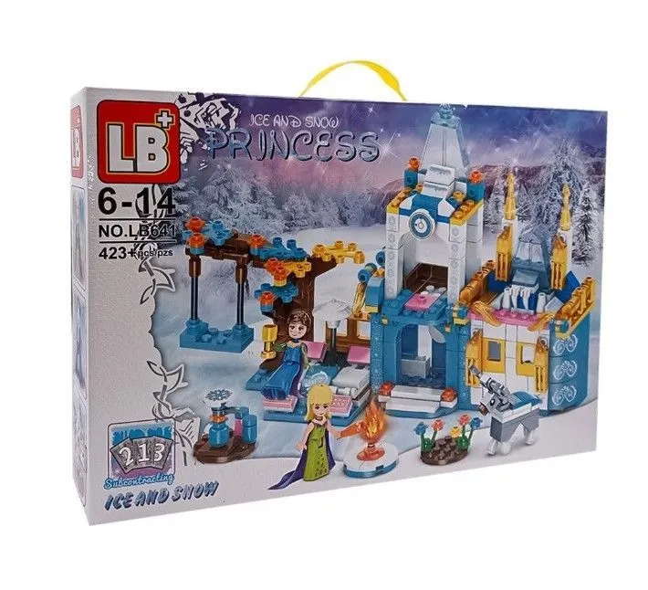 Конструктор Холодное сердце Ледяной замок Анны NO.LB641 (423 деталей)