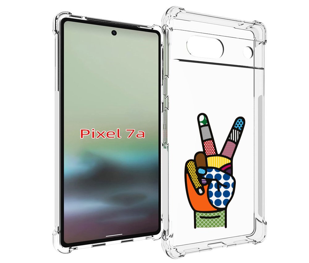 

Чехол MyPads йоу пальчики для Google Pixel 7A, Tocco