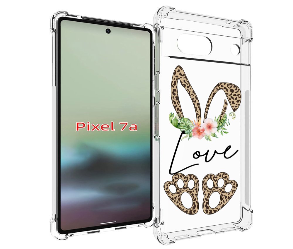 

Чехол MyPads золотые-лапки-и-ушки для Google Pixel 7A, Tocco