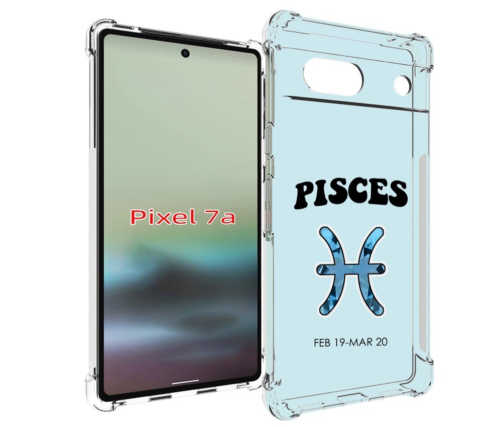 

Чехол MyPads знак-зодиака-рыбы-3 для Google Pixel 7A, Tocco