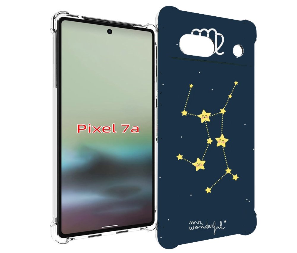 

Чехол MyPads знак-зодиака-дева-3 для Google Pixel 7A, Tocco