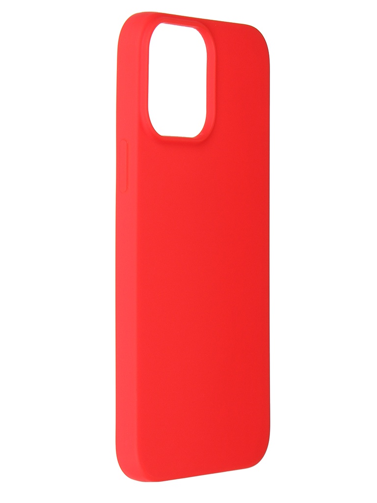 фото Чехол alwio для apple iphone 13 pro max silicone soft touch red asti13pmrd